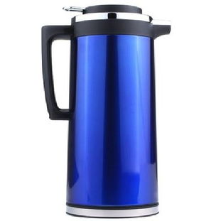 奥克斯aux 188s1 不锈钢防烫保温电热水壶 蓝色电水瓶 热水瓶产品图片2 it168